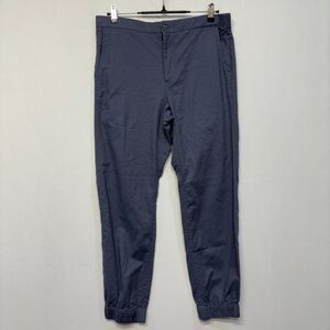 Mack Weldon Men Jogger Pants Size Large Blue D046 -26
